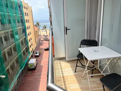Un balcón o terraza de VV 403 Vista Mar con Balcón
