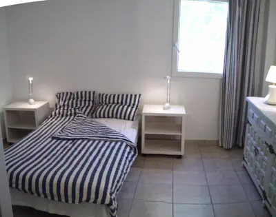 Cama o camas de una habitación en Villa-Tauro Leyh