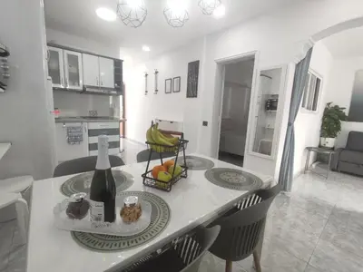 Una cocina o zona de cocina en Vivienda Agaete Parque