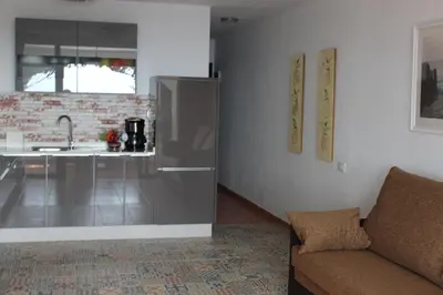 Una cocina o zona de cocina en Casa Blanca - Sea View - First Line
