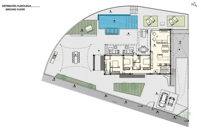 Plano de Salobre Sunset Villa V&L Salobre by VillaGranCanaria