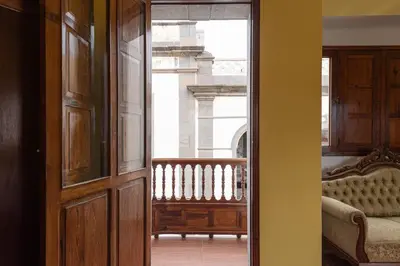 Zona de estar de HomeForGuest NEW Duplex with Rooftop next to Arucas Cathedral