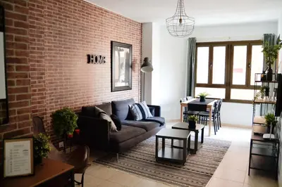 Zona de estar de Near the beach - 3Bed - 2bath - Wifi