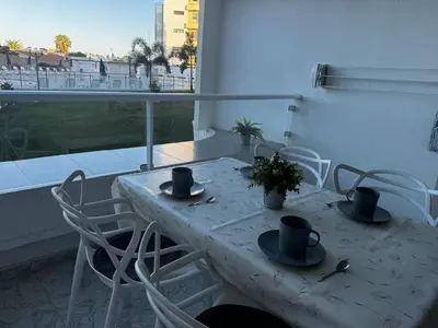 Un balcón o terraza de Estancia en Complejo Tamarán - Playa del Inglés