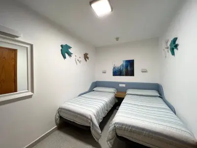 Cama o camas de una habitación en Tamarán 309