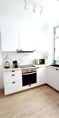 Una cocina o zona de cocina en Beach apartment +3Bed +2Bath +Wifi