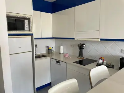 Una cocina o zona de cocina en Suite Monte Golf à Playa del Cura, Grande Canarie, le Soleil toute l’année, ici c’est possible !