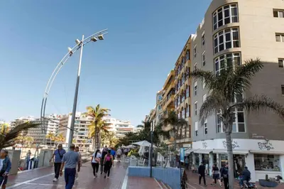 Clientes alojados en Apartamento frente a la playa de Las Canteras S3