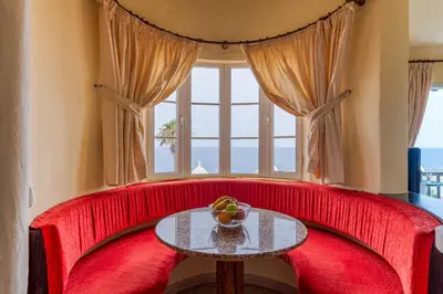 Zona de estar de Altamar 52 with terrace & pool By CanariasGetaway