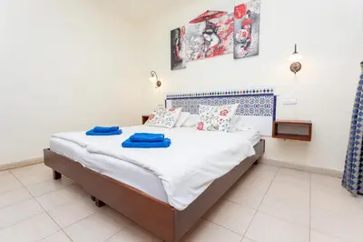 Cama o camas de una habitación en Altamar 52 with terrace & pool By CanariasGetaway