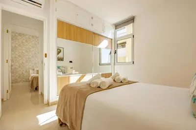 Cama o camas de una habitación en HORIZON VACATION HOME - Yumbo Luxury Apartment