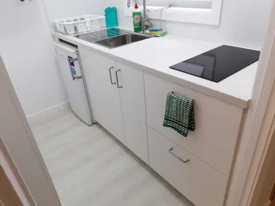 Una cocina o zona de cocina en White Rose