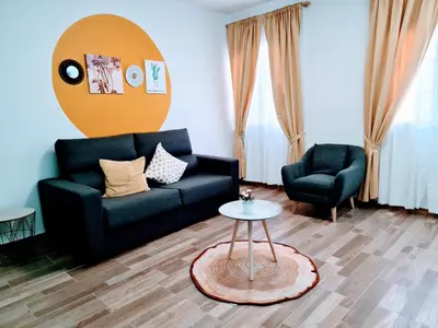 Zona de estar de VV Casa Vivaldi Las Palmas 