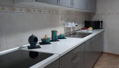 Una cocina o zona de cocina en Casa Arte
