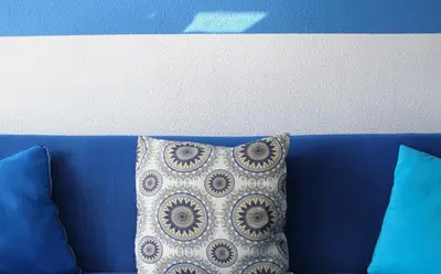 Zona de estar de Tinache Blue Marine apartment