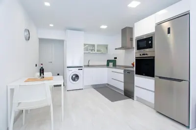 Una cocina o zona de cocina en New 3BR with great terrace By CanariasGetaway