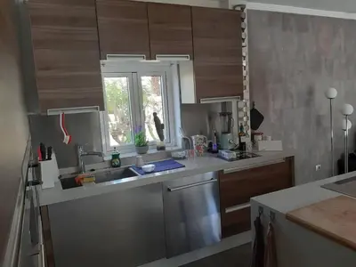 Una cocina o zona de cocina en FeWo Gran-Canaria-ideal - Romeo Feliz