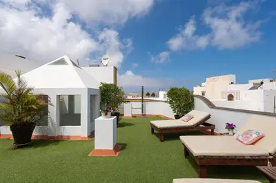 Zona de estar de The Yellow House - Solarium - Climatized Pool