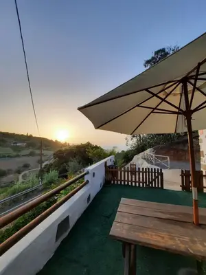 Paisaje cerca de este chalet de montaña