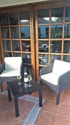 Zona de estar de Las Vegas Golf Bungalows