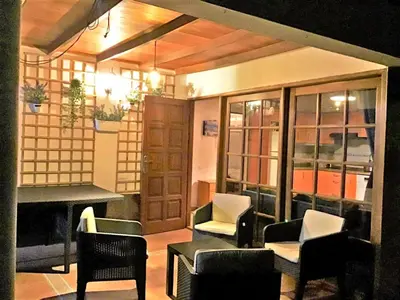 Zona de estar de Las Vegas Golf Bungalows