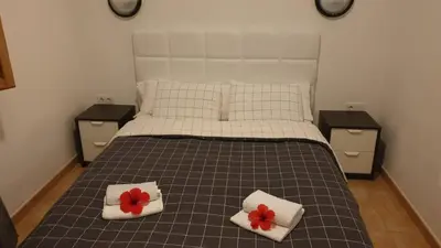Cama o camas de una habitación en Las Vegas Golf Bungalows
