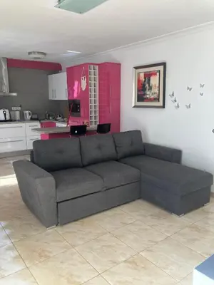 Una cocina o zona de cocina en Lovely apartment 2 rooms with big terrace in Puerto Rico