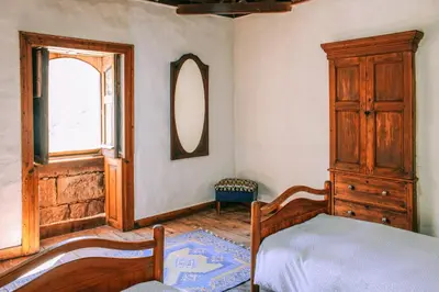 Cama o camas de una habitación en Casa Rural Lomito del Pino