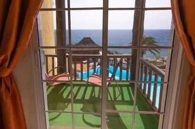 Un balcón o terraza de Altamar 44 balcony&pool By CanariasGetaway