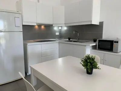 Una cocina o zona de cocina en Sonnenland Suites