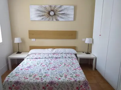 Cama o camas de una habitación en PICASSO Apartamento