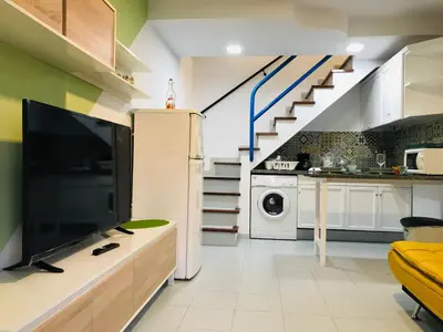 Una cocina o zona de cocina en PLAYMAR TROPICAL