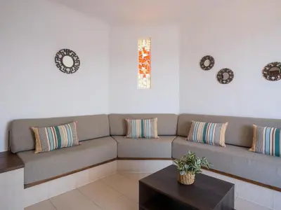 Zona de estar de Altamar 60 Balcony beach views By CanariasGetaway