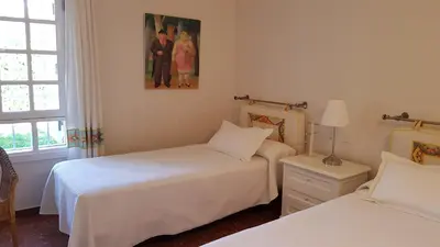 Cama o camas de una habitación en VILLA CON ENCANTO