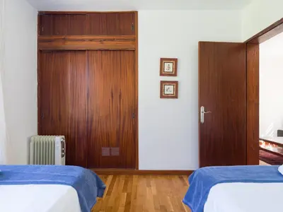 Cama o camas de una habitación en El Jardin de Santa Brígida with private pool, sauna & jacuzzi