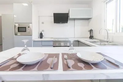 Una cocina o zona de cocina en Apartamento 