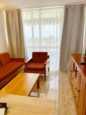 Zona de estar de Seaview Friendly Holiday Home 2