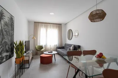 Zona de estar de Royal Flats-Viviendas Vacacionales