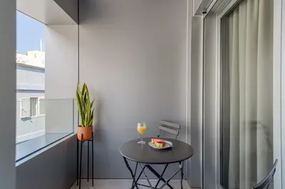 Un balcón o terraza de Royal Flats-Viviendas Vacacionales