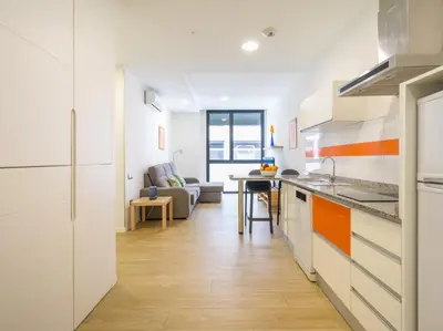 Una cocina o zona de cocina en VIVENTE - Viviendas Vacacionales
