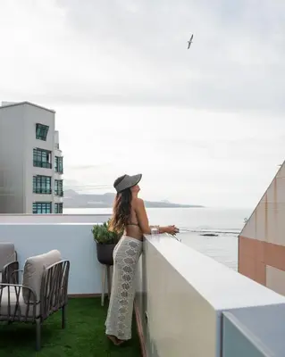 Un balcón o terraza de Chez Abel