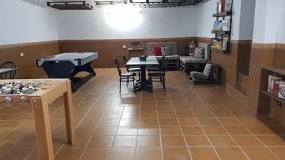 Zona de estar de Casitas Gutiérrez