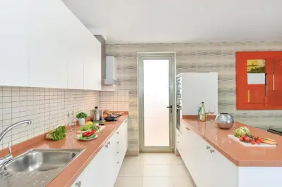 Una cocina o zona de cocina en Calypso by VillaGranCanaria