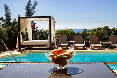 Piscina en o cerca de Sea Edge Friendly Holiday Home