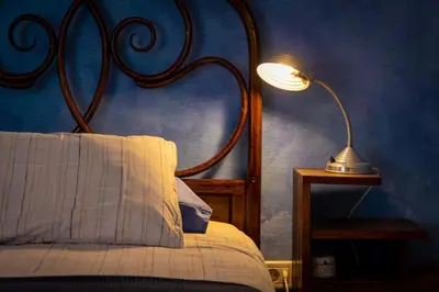 Cama o camas de una habitación en Casa Luna