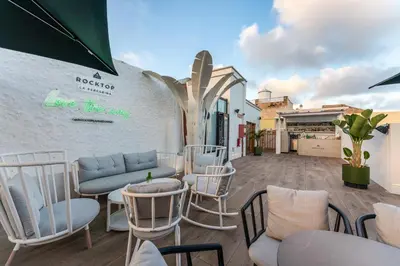 Zona de estar de Boutique Hotel Cordial La Peregrina