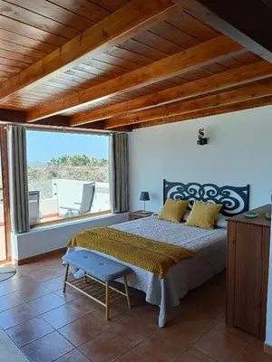 Cama o camas de una habitación en La Morada