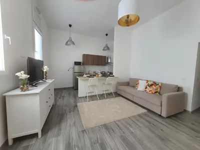 Una cocina o zona de cocina en Alojamientos Agaete Pueblo N11