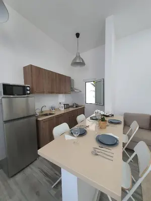 Una cocina o zona de cocina en Alojamientos Agaete Pueblo N11
