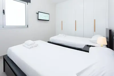 Cama o camas de una habitación en Catalina Downtown By CanariasGetaway